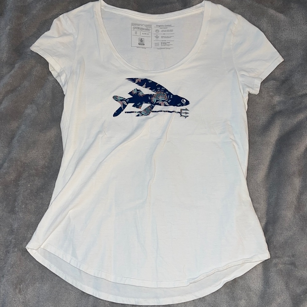 Patagonia Women’s Flying Fish Scoop Neck T-shirt